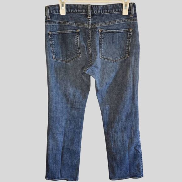 Vintage GAP Jeans Women’s Size 6 Blue Low Rise Bootcut Flare Stretch Denim Y2K - Picture 2 of 14